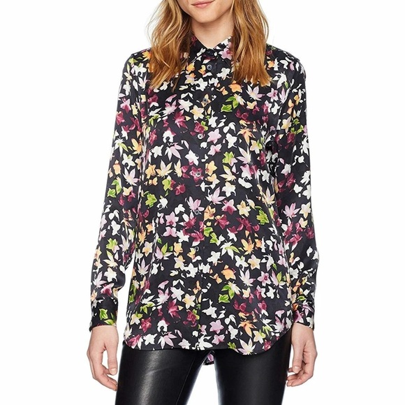 Equipment Tops - Equipment Silk Floral Blouse 💐